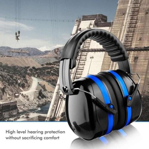 Noise Reduction Safety Earmuffs Adjustable Shooters Hearing Protection Earmuffs for Shooting Hunting Range