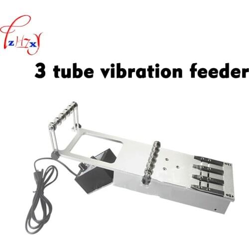 Three tubes vibration feeder YV patch machine vibrates feeder mounter vibration feeder machine 24/200V 1PC