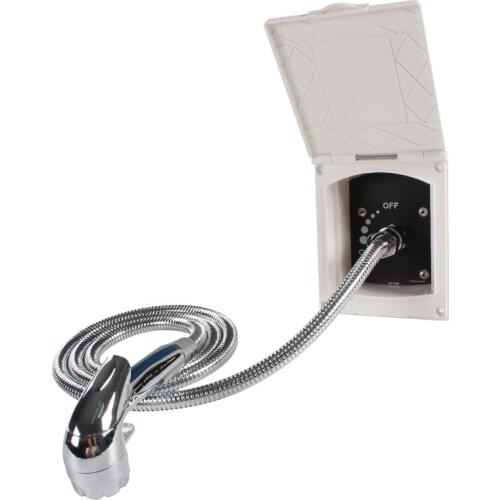 IRV-High-Quality RV Accessories Shower Head With Hose And Holder Shower Head Washroom Tap Faucet Shower Head