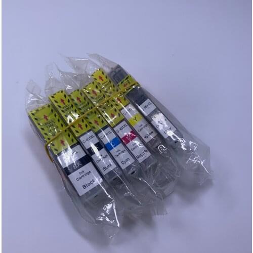 YOTAT 6pcs PGI-450XL Compatible ink cartridge PGI-450 CLI-451 for Canon PIXMA MG6340 printer