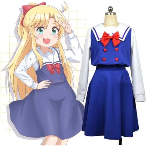 Anime WATATEN!: an Angel Flew Down to Me Hoshino Hinata Cosplay Himesaka Noa Shirosaki Hana hoshino miyako Costume Custom Made