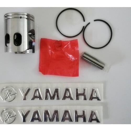Motorcycle JOG50 piston kit with piston ring piston pin for yamaha 50cc JOG 50 scooter engine parts 40mm pin10 mm sticker