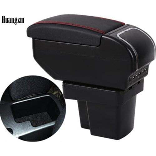 For KIA Cerato/Forte/k3 armrest box 9USB 2009-2016 2010 2011 2012 2013 2014 2015