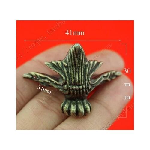 41MM*30MM zinc alloy Corner Protector Hardware Antique wine box Wrap angle Decorative box corners Metal corner