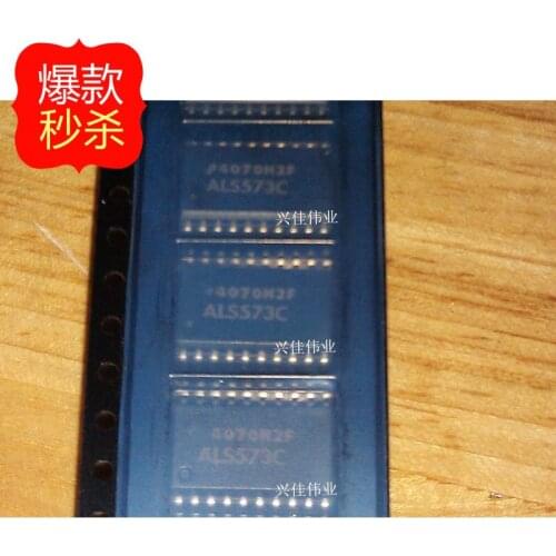 10PCS SN74ALS573CDWR ALS573C SOP20 new original authentic D-Type Latch