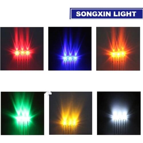 100pcs 1.8mm red yellow blue green white yellow green orange warm white pink Ultra Bright water clear Transparent DIP LED