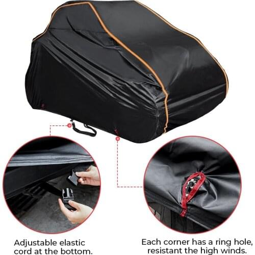 2 Passenger 420D Utility Vehicle Storage Cover UTV for Polaris RZR 500 800 900 1000 xp 2013 - 2020 2017 2018 2019