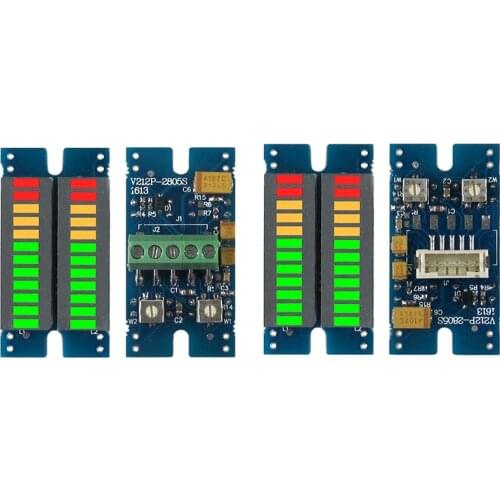 2X12 Segment LED Music o Spectrum Indicator Stereo Dual Level Indicator VU Meter Volume Level Indicator