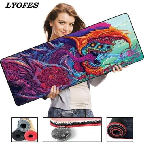 3D Mouse Pad Large XXL 800*300 Gaming Desk Mats Laptop Keyboard Mouse Mat Angry Monster Deskpad Mousepad for PC