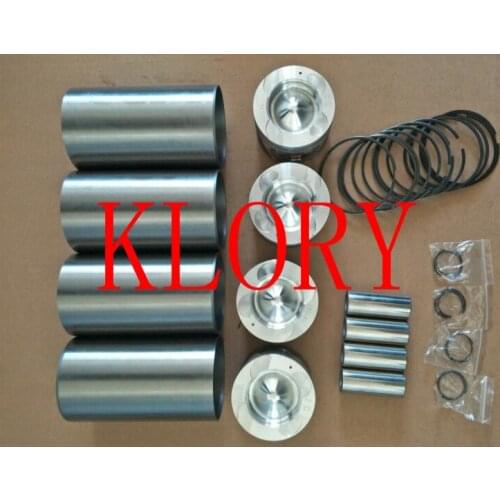 Four matching (Cylinder Liner Piston ring piston pin) for great wall haval H5 H6 wingle 4D20 engine