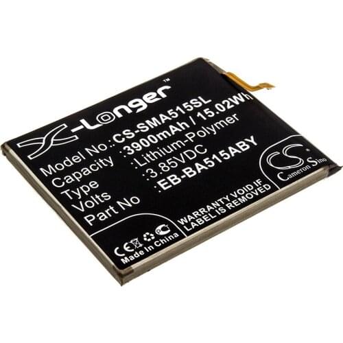 CS 3900mAh/15.02Wh battery for Samsung Galaxy A51 2019,SM-A515F/DSM,SM-A515F/DSN,SM-A515F/DST,SM-A515F/N,SM-A515G