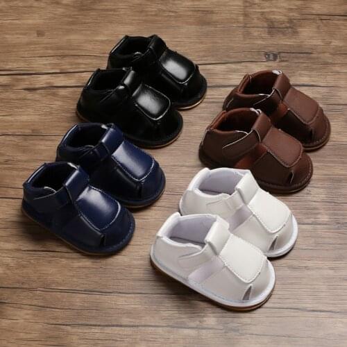 Spring and Autumn 0-1 years old men and women baby Baotou rubber bottom non-slip baby toddler shoes