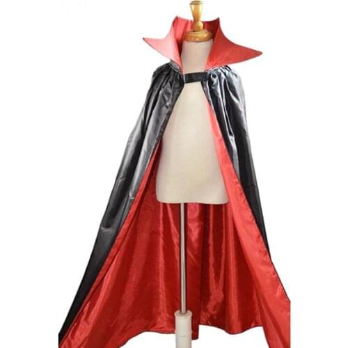 Creative Vampire Cape Medieval Cloak Costume Halloween Birthday Party Stage Show Fancy Dress Outfits for Teenage Girls Boys