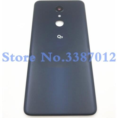 New Battery Door Back Cover Housing 6.1" For LG Q9 Back Battery Cover Rear Door Housing Case With Camera Lens