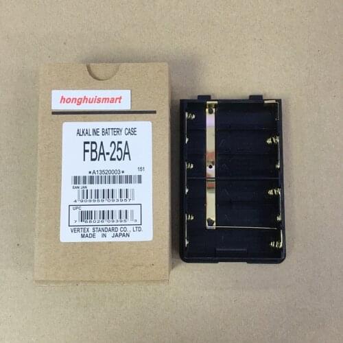 FBA-25A battery case box for YAESU /VERTEX STANDARD FT60R,VX168,VX160,VX418,VX410,VX120,VX127,VX428HX370S,HX270 Freeshipping