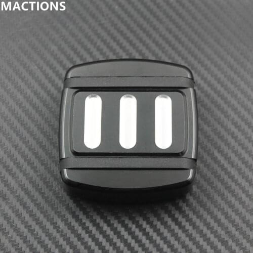 New Aluminum Small Brake Pedal Pad For Harley FXST Softail XG FXD Dyna