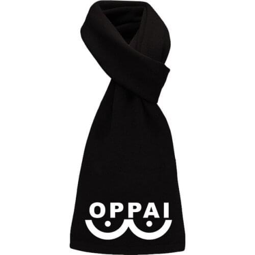 One Punch Man OPPAI Japan Anime Printed Winter Men Women Unisex Warm Shawl Scarf Soft Wrap