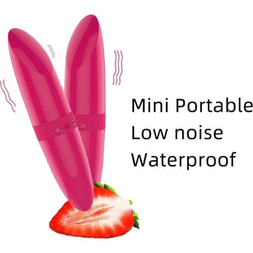 Lipsticks Vibrator Mini Secret Bullet Vibrator Clitoris Stimulator G-spot Massage Sex Toys For Woman Masturbator Quiet Adults