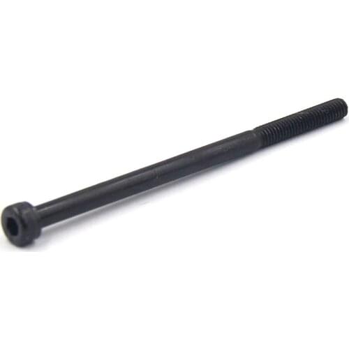 5-25Pcs M3 M4 M5 M6 M8 M10 M12 DIN912 12.9 Grade Black Oxide Carbon Steel Half Thread Allen Head Bolt Socket Hexagon Screw