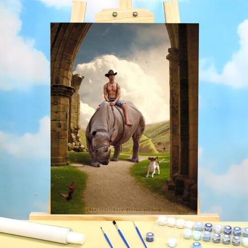 Woman Girl Painting By Numbers Set Oil Paints 50*70 Picture By Numbers Photo Home Decoration Crafts For Handicraft