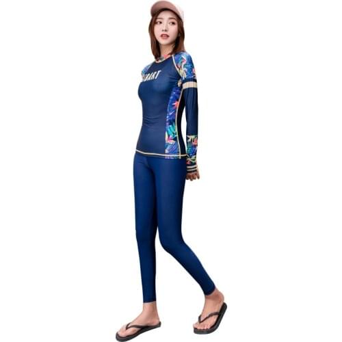 2020 Sbart Rash Guard Women Swimming Suits T Shirts Long Sleeve Sailing Surfing Clothes Swimsuits Swimwear Wetsuit Surfing Suit