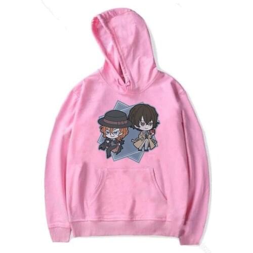 Female Funny Bungou Stray Dogs Sweater Women Harajuku Kawaii Hoodie Cute Anime Hoodie Tops graphic Chuuya Nakahara Dropshipping