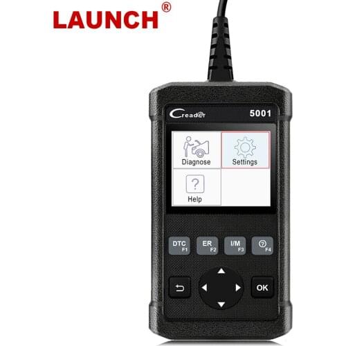 LAUNCH CR5001 OBD2 Scanner Code Reader 4 System Engine Diagnostic DTC Lookup Launch EOBD OBDII Automotive Scan Car Diagnosis