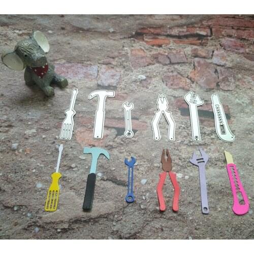 New 6 commonly used tools, metal cutting moulds, scrapbooks, decorative relief photo albums, decorative cards, DIY handicrafts