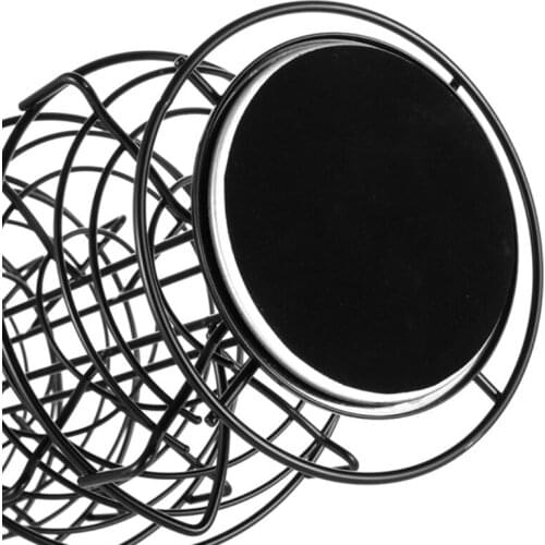 P15D Coffee Pod Carousel Spins 360 Degrees Coffee Pods Storage Shelves 30 Pod Organizer Compatible with Gusto