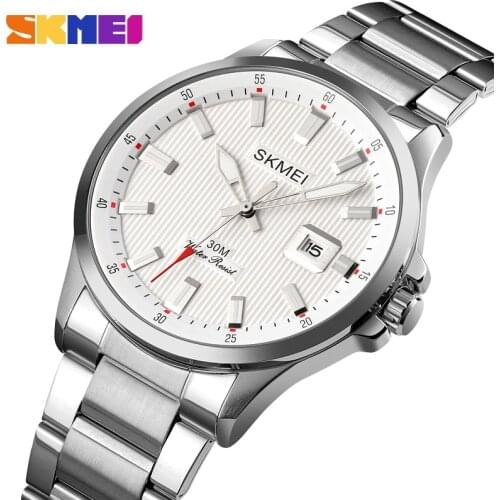 SKMEI Date Time Luxury Quartz Men Watches Three Dimensional Texture Dial Wrist Quartz Men Watches Fashon Male reloj hombre 1654