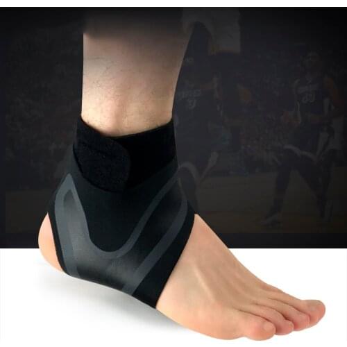 Professional Sport Basketball Ankle Braces Adjustable Fitness Ankle Supports Safety Bandage Weightlifting Ankle Protection