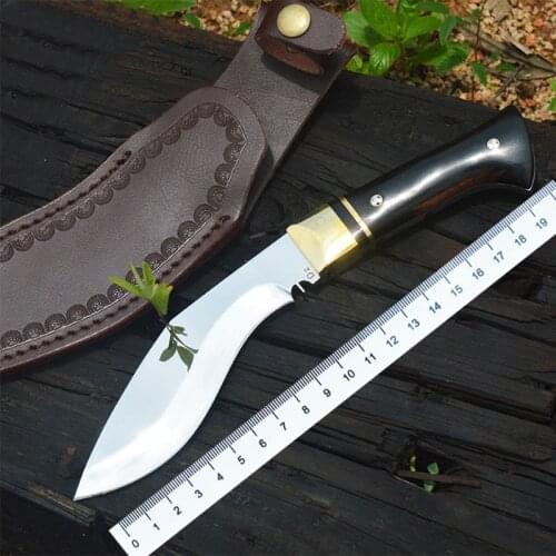 Free shipping Outdoor high hardness manual self-defense integrated blade high-end collection quality tactical knife