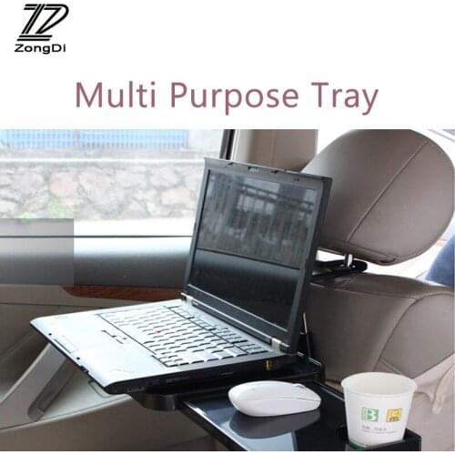 ZD 1Pc Multi-functional Computer Holder Stand Tray For Chevrolet cruze aveo Chery tiggo VW polo passat b5 b6 golf accessories