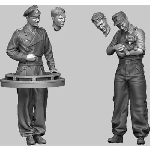 1/35 Resin Figure Model Kit Unassambled Unpainted//1145