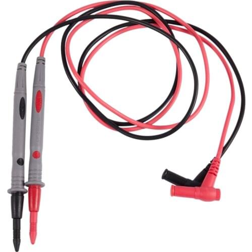 Pair 1000V 10A Banana Plug Multimeter Probe Test Lead Cable 1.1M
