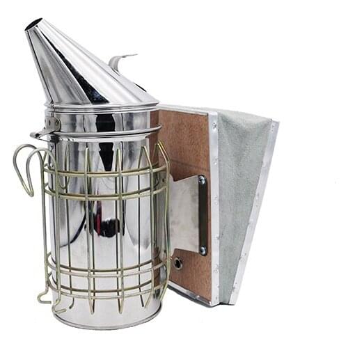 1pcs Beekeeping tools with thickened stainless steel smoke sprayer Take bees and drive them away with beehive molasses machine