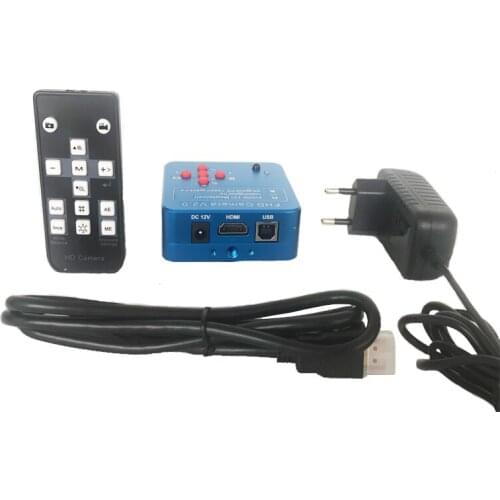 1080P 60FPS 2K 2100W 21MP HDMI Electronic USB Digital Video Microscope Camera for industrial PCB CPU IC motherboard phone repair