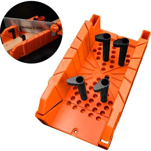 14'' Mitre Box Pipe Cutting Saw Woodworking Oblique Angle 14inch Professional Quality ABS Hand Clip Engineering Plastic Tool