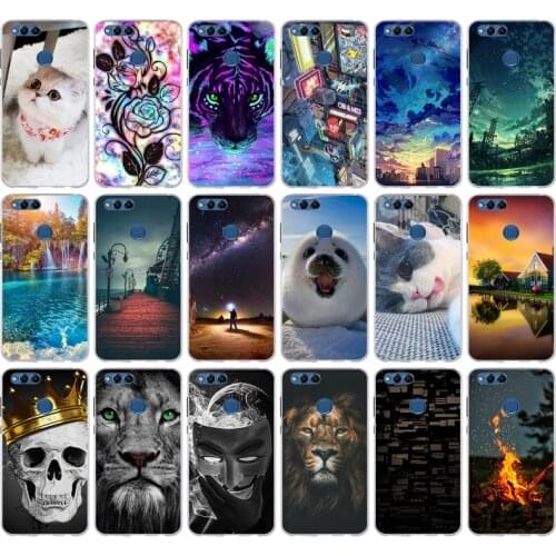 Case For Huawei Honor 7X Cover Soft Silicon For Huawei Honor 7X Case Back Cover For Fundas Huawei Honor 7X 7 X X7 Phone Cases