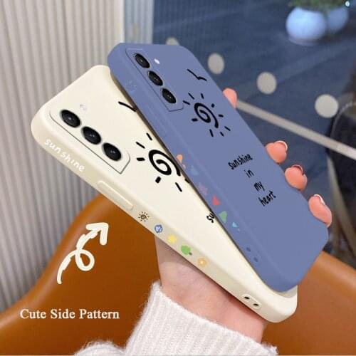 Wild Goose Liquid Silicone Case For Samsung Galaxy S21 S20 S10 Note 20 10 Camera Protective Soft Phone Back Cover On A72 A52 A42