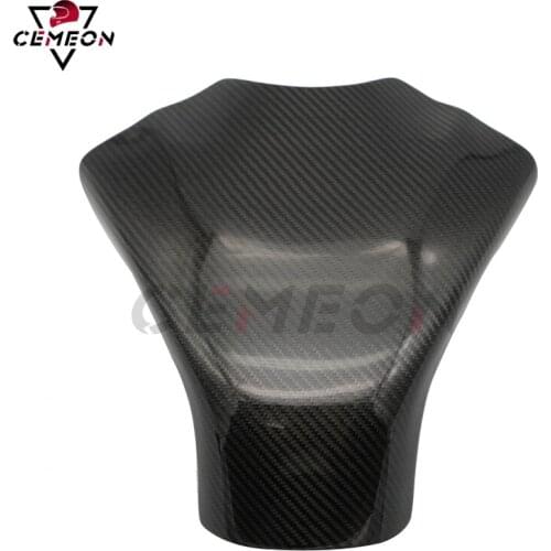 For Suzuki GSXR600 GSXR750 GSXR 600/750 2008-2010 Motorcycle modified carbon fiber fuel tank cover shell protection cover