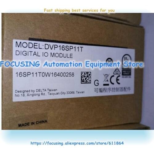 DVP16SP11T Delta New Boxed 8DI 8DO Transistor Output PLC Module