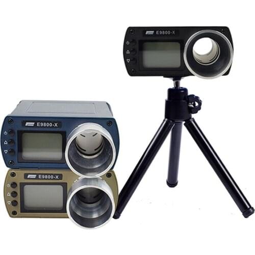 E9800-X High Accuracy Energy-saving Lightweight Portable Multifunctional Chronoscope Shooting Speed Tester With LCD Screen