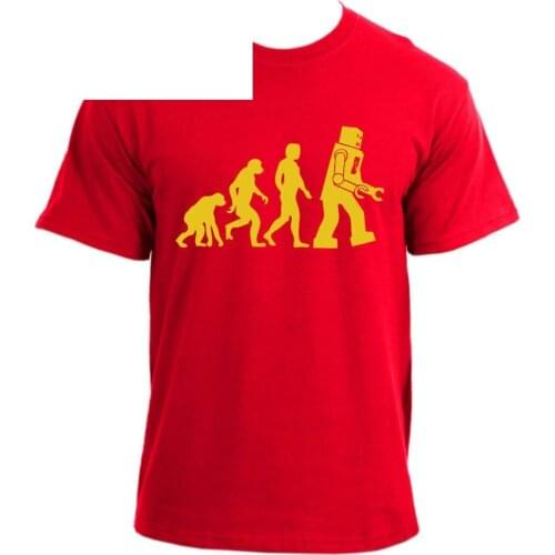 The Big Bang Theory Sheldon Robot Evolution Inspired T-Shirt