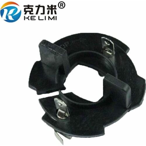 KE LI MI 2 Pieces Open Type HID adapters sockets base H7 xenon lamps holders For VW Jetta MK5 GTi Golf