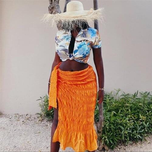 LEMISHION Women's Pleated Skirts