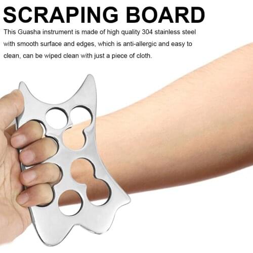 Fascia GuaSha Massager IASTM Tool Stainless Steel Scraping Board Body Massager Loose Muscle Body Care Scraping SPA Tool