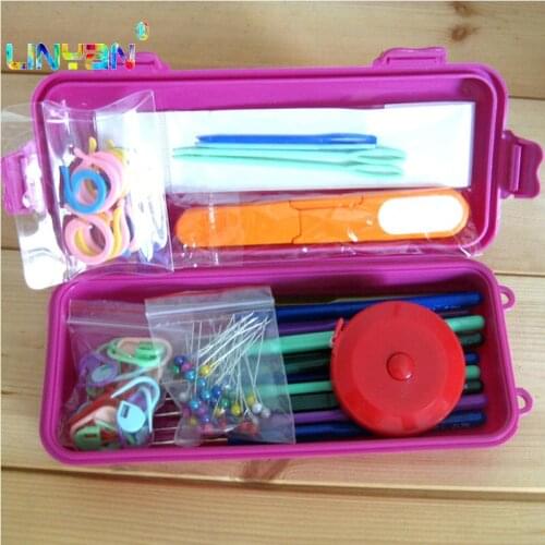 Crochet suit Crochet lace line package High-quality goods crochet set combination Hooks Needles Knit Weave Stitches Knitting t4