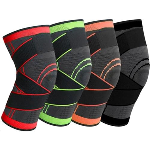 1 pc Knee Pads Compression Knee Pads With For Arthritis Breathable Joint Protect Support Pain Relief Gym Sport Fitness