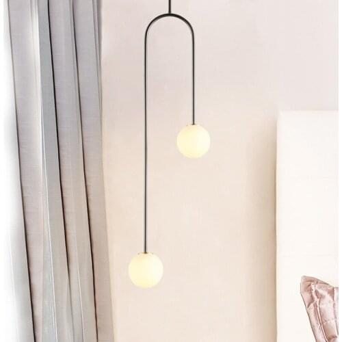 Nordic led light luminaire luminaria pendente pendant lamp kitchen fixtures kitchen dining bar lumiere living room pendant light